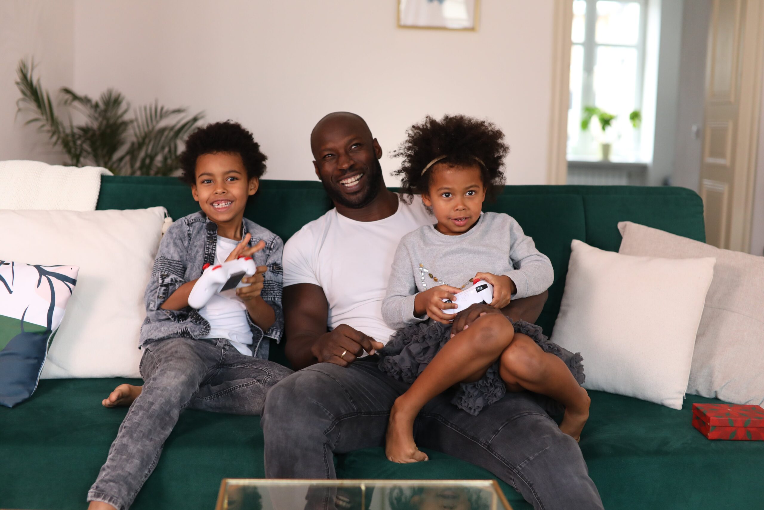 Father playing video games,How is Technoference Affecting Your Relationship with Your Child?