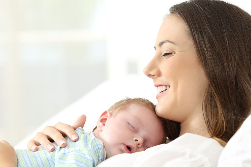 mother and baby