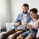 tablet phone screen time social media technology alpha generation internet safety online parenting rules peace at home parenting