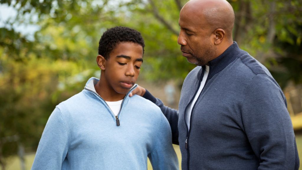 image, raising connected boys